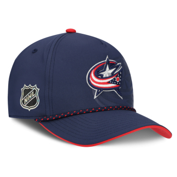 Columbus Blue Jackets baseball sapka NHL Fanatics On Stage Podium Draft A-Frame Adjustable