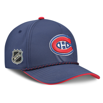 Montreal Canadiens baseball sapka NHL Fanatics Navy On Stage Podium Draft A-Frame Adjustable