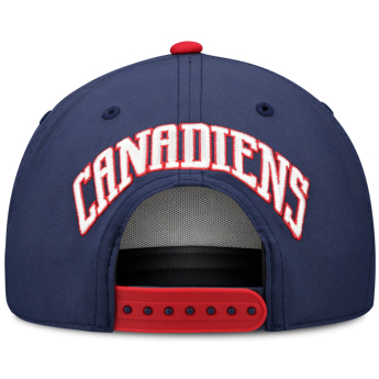 Montreal Canadiens baseball sapka NHL Fanatics Navy On Stage Podium Draft A-Frame Adjustable