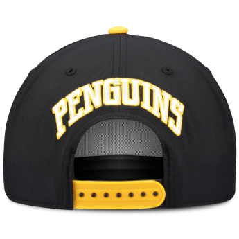 Pittsburgh Penguins baseball sapka NHL Fanatics Black On Stage Podium Draft A-Frame Adjustable