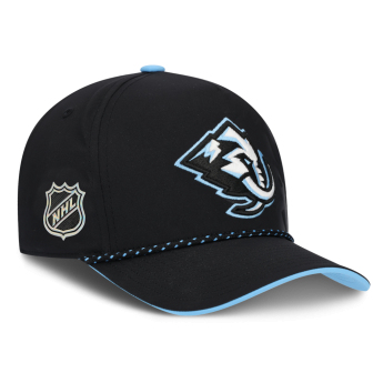 Utah Hockey Club baseball sapka NHL Fanatics Black On Stage Podium Draft A-Frame Adjustable