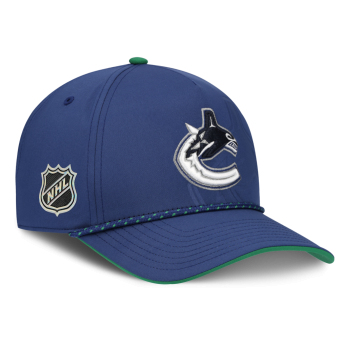 Vancouver Canucks baseball sapka NHL Fanatics Blue On Stage Podium Draft A-Frame