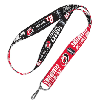 Carolina Hurricanes kulcstartó 2026 Stanley Cup Champions 1” Lanyard