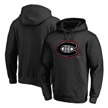 Montreal Canadiens férfi kapucnis pulóver NHL Core Smoke Pullover Hoodie - Black