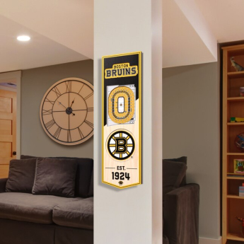 Boston Bruins fali tábla NHL Banner na stěnu W Sports Stadium Logo