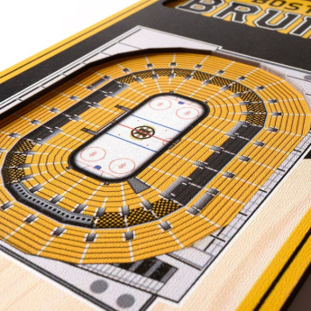 Boston Bruins fali tábla NHL Banner na stěnu W Sports Stadium Logo