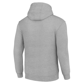 Montreal Canadiens férfi pulóver NHL Heather Gray Logo Pullover Hoodie
