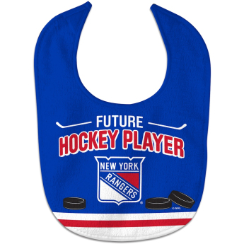 New York Rangers gyerek nyálazó előke NHL WinCraft Future Hockey Player All Pro Bib