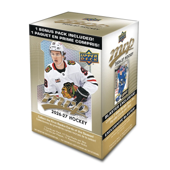 NHL termékek NHL hokikártyák 2026-27 Upper Deck MVP Hockey Blaster Box
