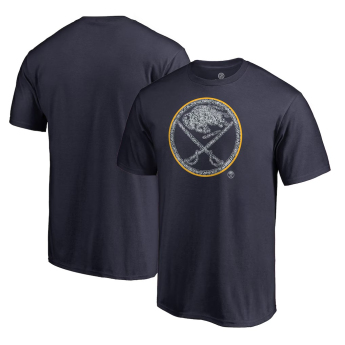 Buffalo Sabres férfi póló NHL Static Logo T-Shirt - Navy