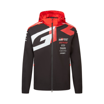 Toyota Gazoo Racing férfi kapucnis kabát rain redblack WRT 2026