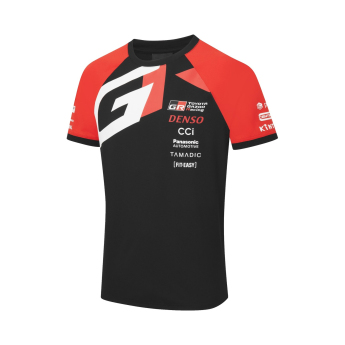 Toyota Gazoo Racing férfi póló redblack WRT 2026