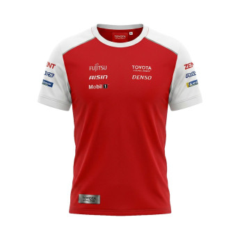 Toyota Gazoo Racing férfi póló redwhite WEC 2026