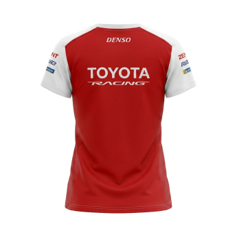 Toyota Gazoo Racing női póló redwhite WEC 2026
