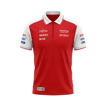 Toyota Gazoo Racing pólóing redwhite WEC 2026