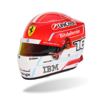 autó és motor modellek sisak modellje 1/2 Charles Leclerc 2026