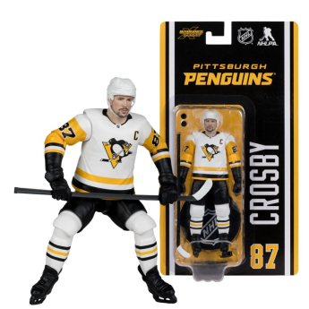 Pittsburgh Penguins bábu Sidney Crosby #87 NHL McFarlane Articulated
