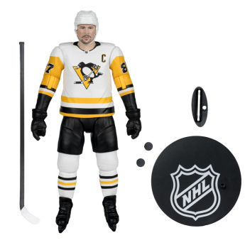 Pittsburgh Penguins bábu Sidney Crosby #87 NHL McFarlane Articulated