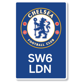 FC Chelsea LED cédula Portrait LED Crest Sign