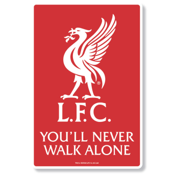 FC Liverpool LED cédula Portrait LED Crest Sign