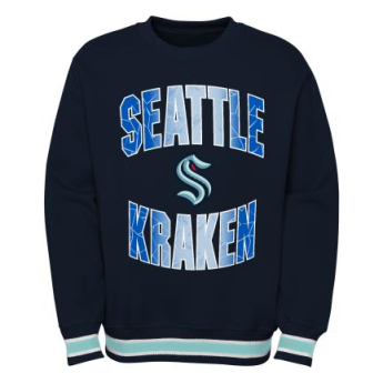 Seattle Kraken gyerek pulóver Classic Blueliner Crew Neck