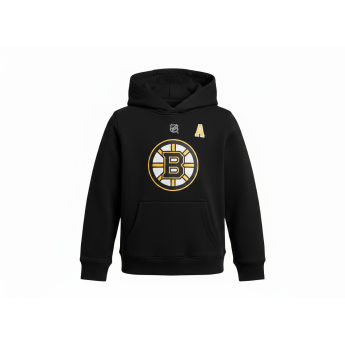 Boston Bruins gyerek kapucnis pulóver David Pastrnak Flat Alt Cpt N&N Flc