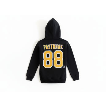 Boston Bruins gyerek kapucnis pulóver David Pastrnak Flat Alt Cpt N&N Flc