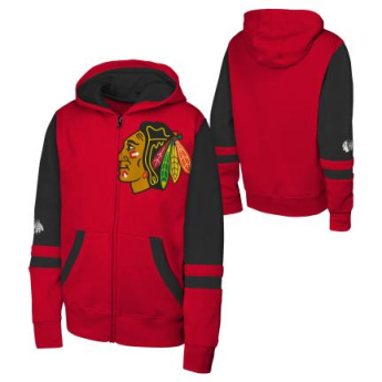 Chicago Blackhawks gyerek kapucnis pulóver Face Off Fz Flc Hd