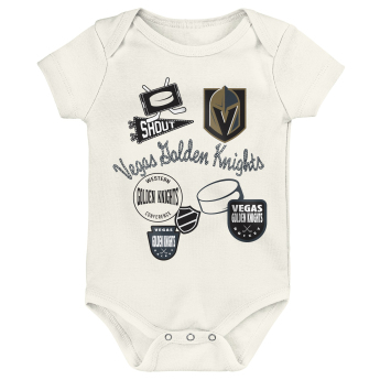 Vegas Golden Knights rugdalózó Littlest Player 3Pk Creeper Se