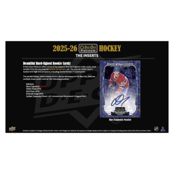 NHL dobozok NHL hokikártyák 2025-26 Upper Deck O-Pee-Chee Platinum Blaster Box
