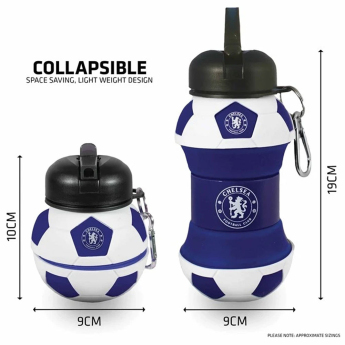 FC Chelsea ivókulacs Collapsible Football Drinks Bottle