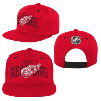 Detroit Red Wings gyerek flat siltes sapka Life Style Printed Snapback