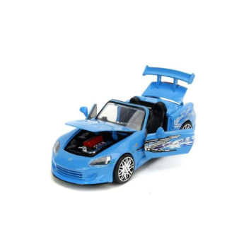 autó és motor modellek model 1/24 Fast & Furious Honda S2000 blue