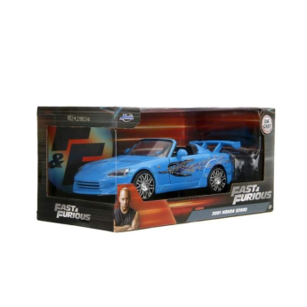 autó és motor modellek model 1/24 Fast & Furious Honda S2000 blue