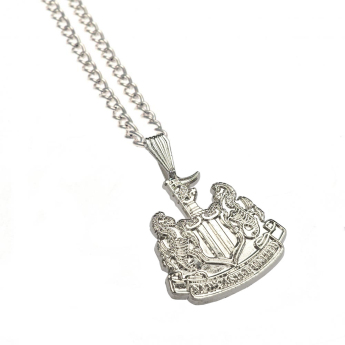 Newcastle United nyaklánc medállal Silver Plated Pendant & Chain XL