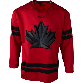 Jégkorong képviselet hoki mez CANADA Bauer Olympic red