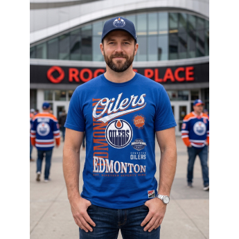 Edmonton Oilers férfi póló NHL US Edit 2