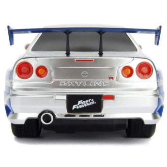 Model Rychle a zběsile Nissan Skyline GTR - Anniversary edition 1:24