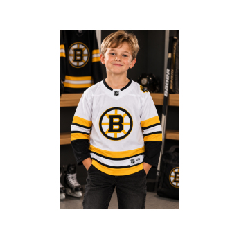 Boston Bruins gyerek mez NHL Premier White/Away