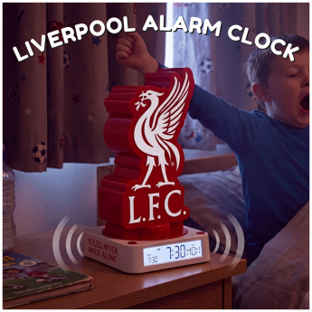 FC Liverpool ébresztőóra Light Up