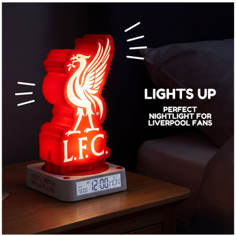 FC Liverpool ébresztőóra Light Up
