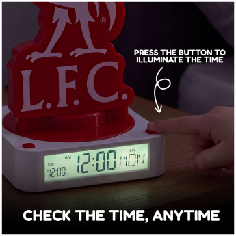 FC Liverpool ébresztőóra Light Up