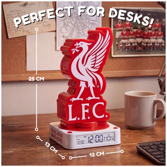 FC Liverpool ébresztőóra Light Up
