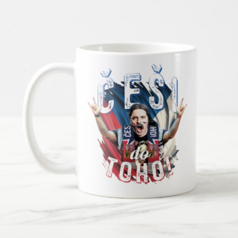 Jégkorong képviselet bögre Czech Republic OZZÁK Češi do toho! MS v hokeji 2024