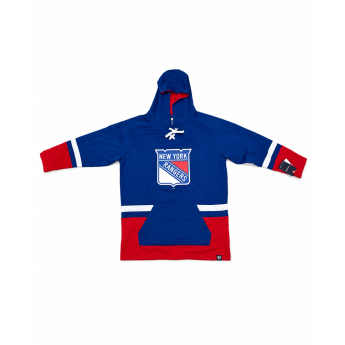 New York Rangers férfi kapucnis pulóver NHL Lacer Hood BR