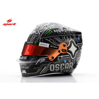autó és motor modellek sisak modellje 1/8 Oscar Piastri USA GP F1 2025
