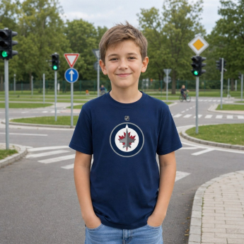 Winnipeg Jets gyerek póló Primary Logo Tee