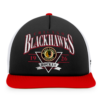 Chicago Blackhawks baseball flat sapka True Classic Foam Front Trucker