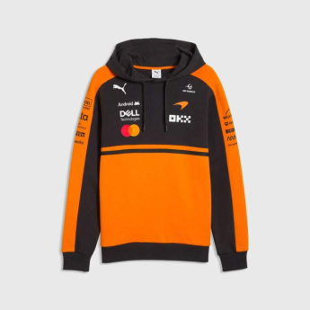 Mclaren Honda férfi kapucnis pulóver F1 with Sponsor Logos x Puma - Team Edition