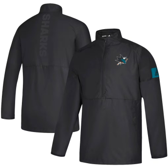 Pánská bunda San Jose Sharks NHL Authentic Pro Game Mode 1/4 - Zip